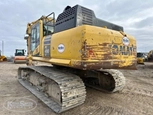 Back of used Excavator